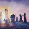 Callanish Morning, Isle of Lewis, Watercolour
