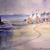 Morning Sail, Elie, Watercolour