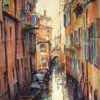 Venice Reflections 1, Watercolour