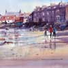 Beach Walk, North Berwick, Watercolour