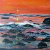 Hebridean Moon, Acrylic