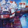 Print of Pittenweem Inspection Mixed Media