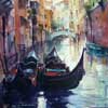Venetian Reflection, Watercolour
